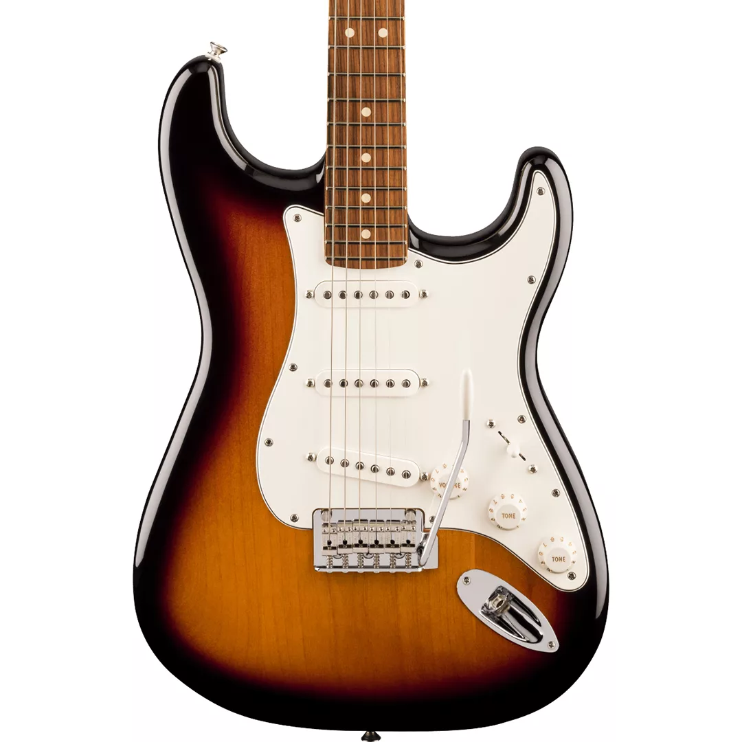 Fender Player Stratocaster Electric Guitar – Limited Anniversary 2-Color Sunburst — view 1