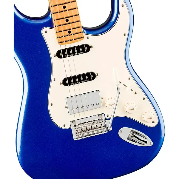 Fender Limited Edition Player Stratocaster HSS MN Electric Guitar - Daytona Blue — view 3
