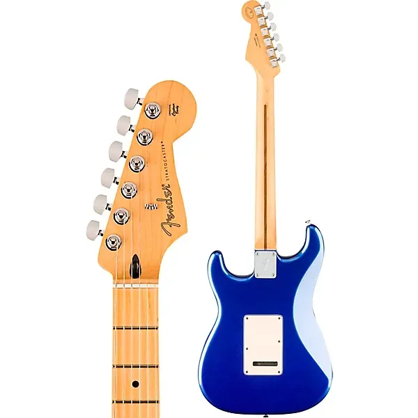 Fender Limited Edition Player Stratocaster HSS MN Electric Guitar - Daytona Blue — view 4