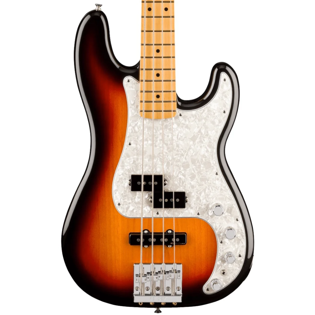Fender Player II Modified Active Precision Bass – 3-tone Sunburst – Maple Fingerboard