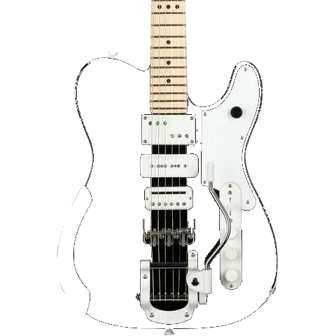 Fender Jack White Triplecaster Telecaster Electric Guitar – Black