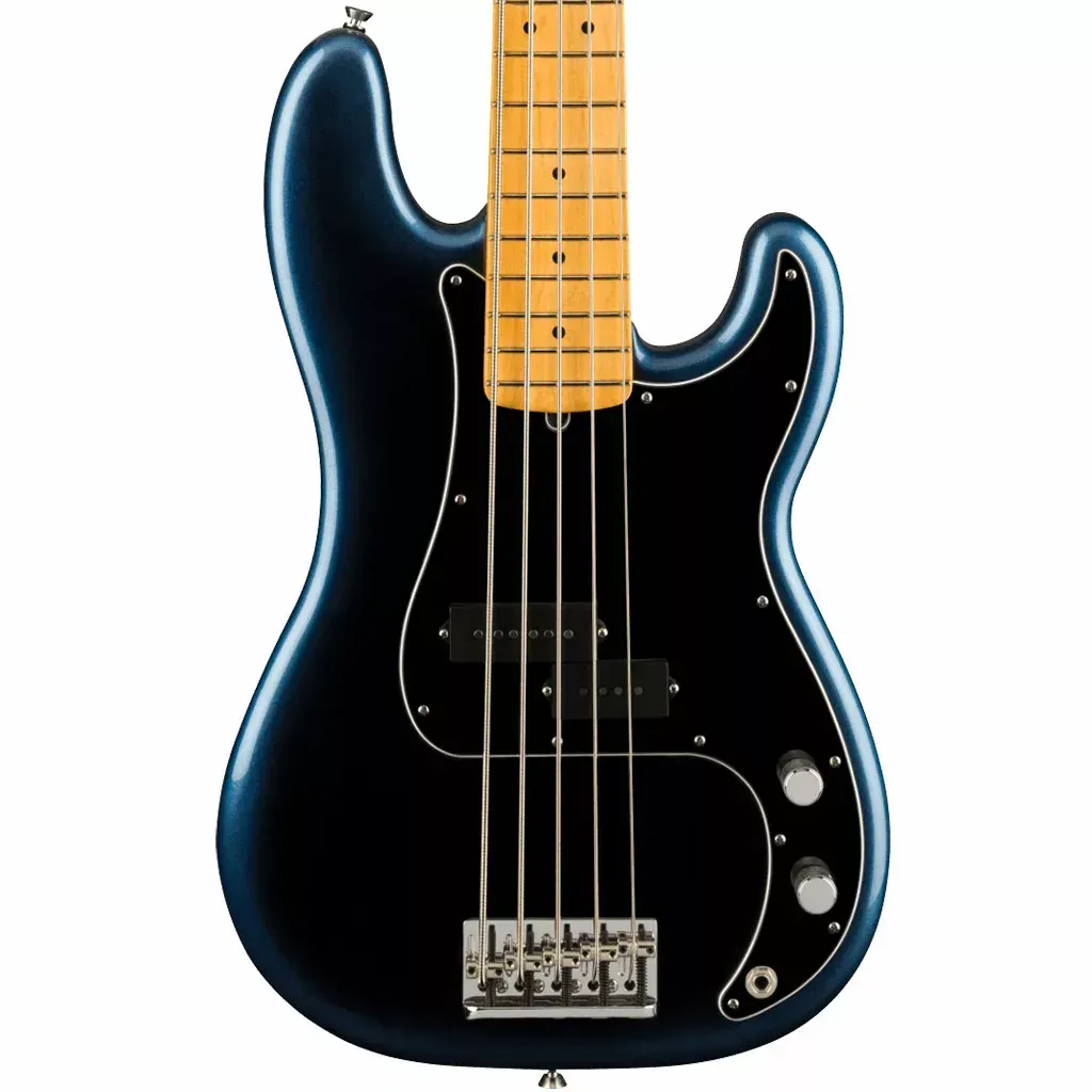 Fender American Pro II Precision Bass 5 String - Dark Night — view 1