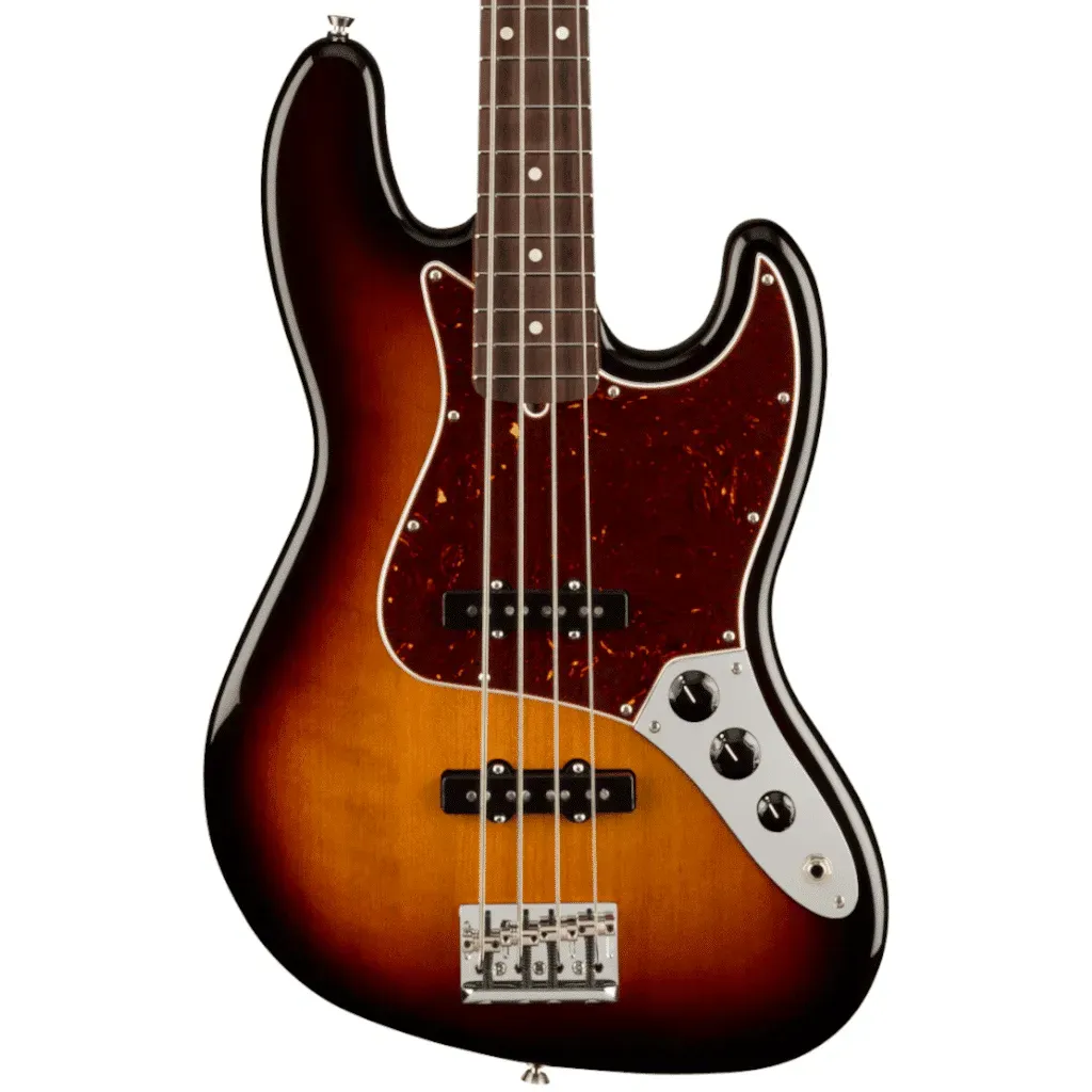Fender American Professional II Jazz Bass - 3 Color Sunburst — view 1