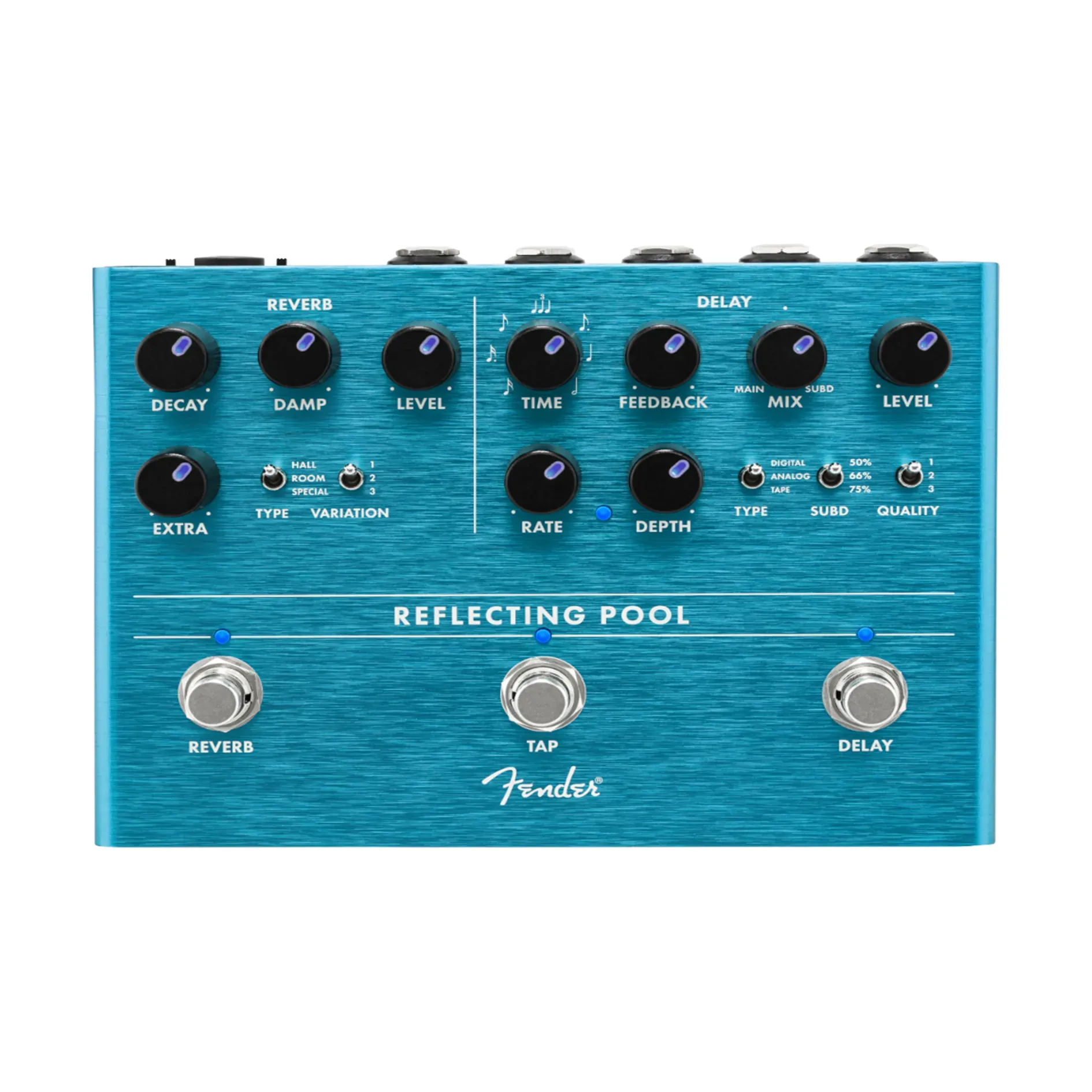 Fender Reflecting Pool Delay/Reverb Pedal