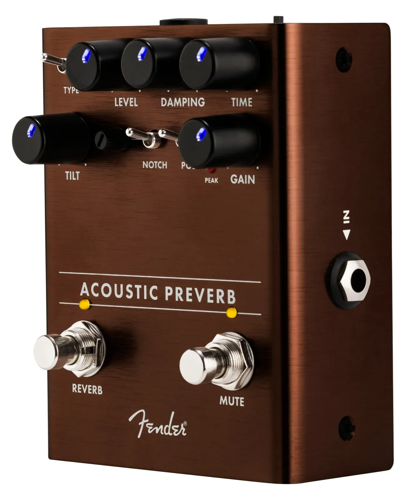 Fender Acoustic Preverb Acoustic Preamp/Reverb Pedal — view 2