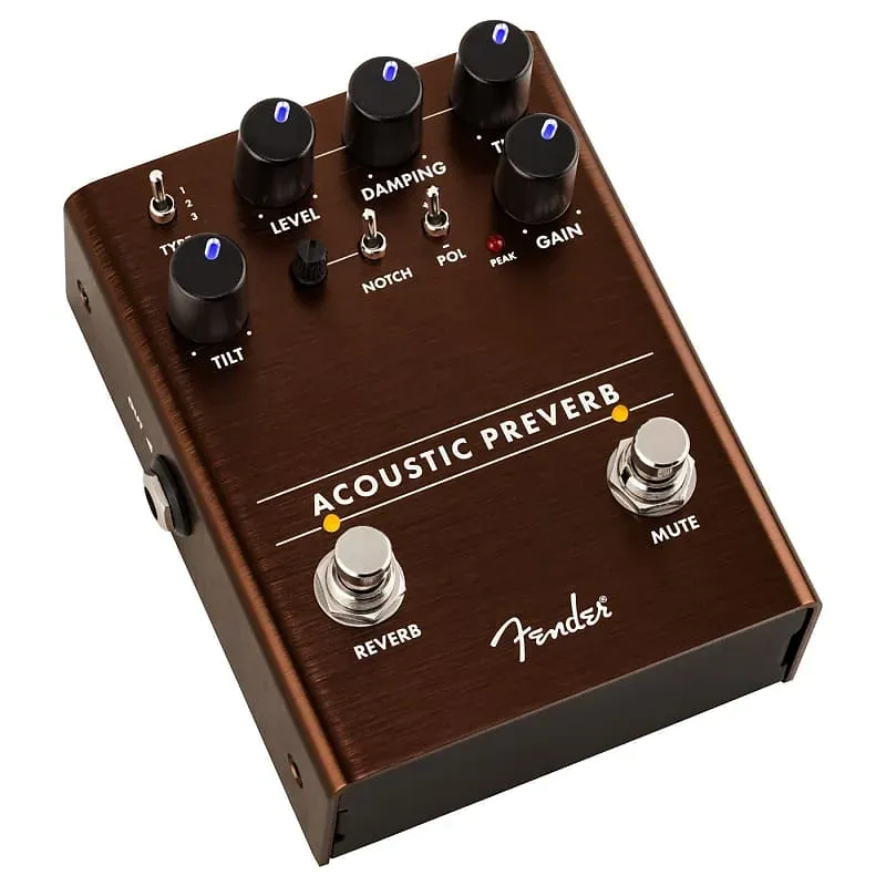 Fender Acoustic Preverb Acoustic Preamp/Reverb Pedal — view 3
