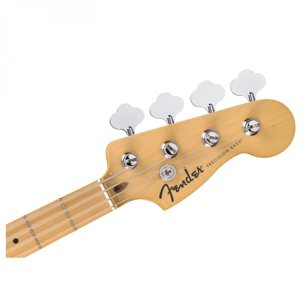 Fender Standard Precision 4-String Bass – Olympic White With Maple Fingerboard — view 4