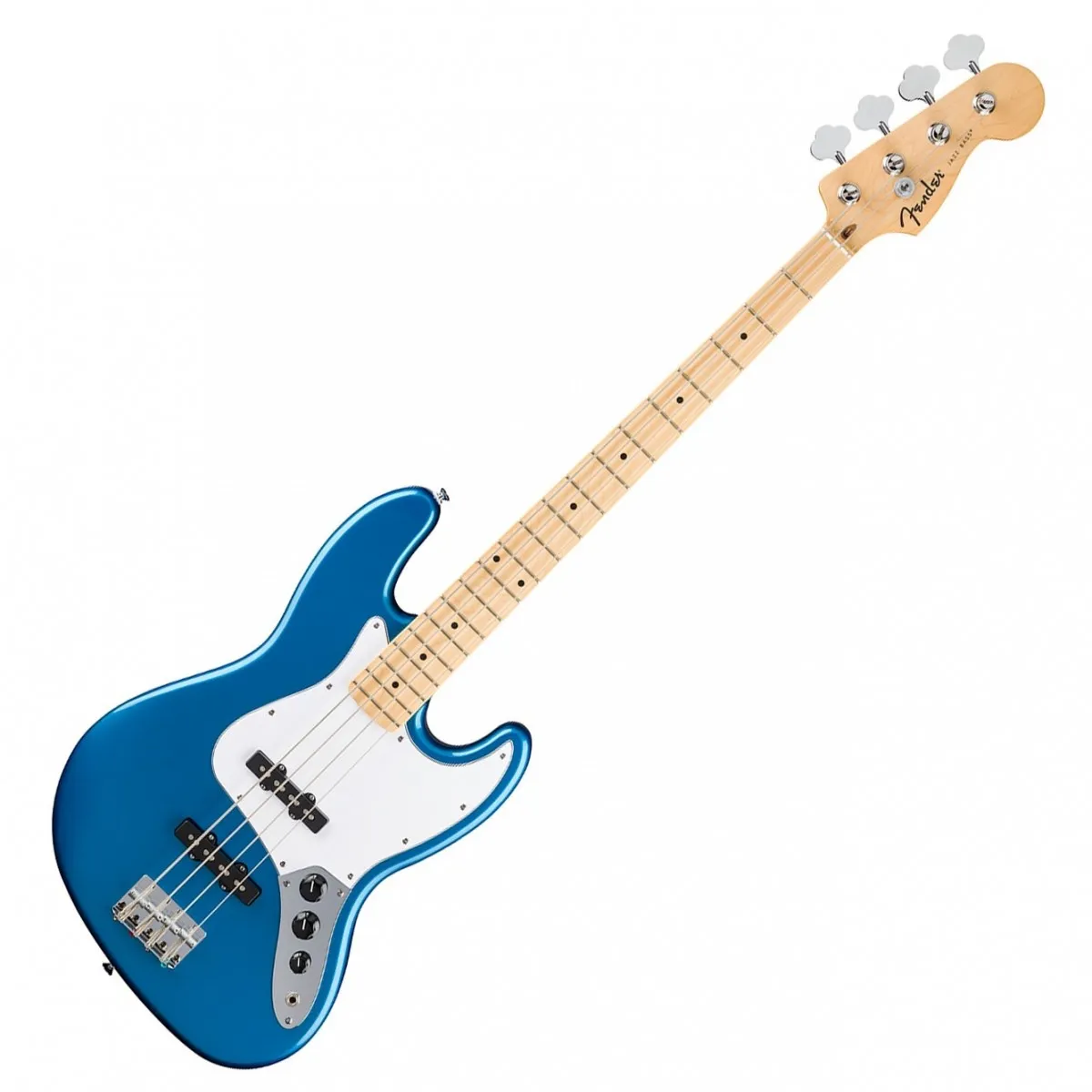 Fender&nbsp;Standard Jazz Bass – Aqua Marine Metallic with Maple Fingerboard — view 2
