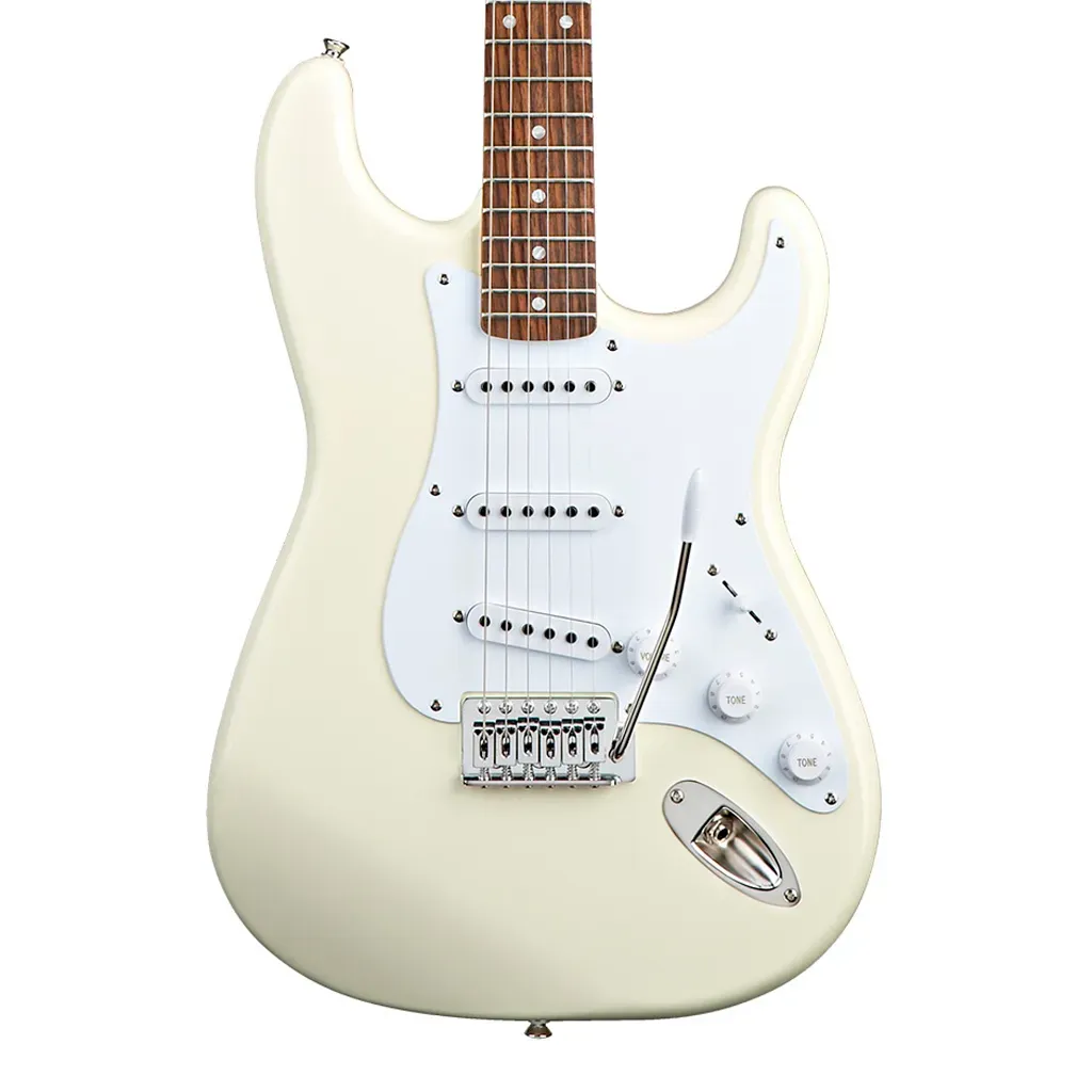 Fender Squier Bullet Stratocaster With Trem in Arctic White - Electric Guitar