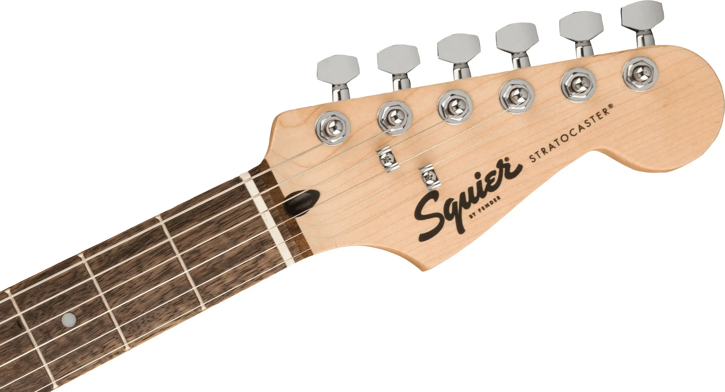 Fender Squier Bullet Stratocaster HSS Electric Guitar – Tremolo – Black — view 4