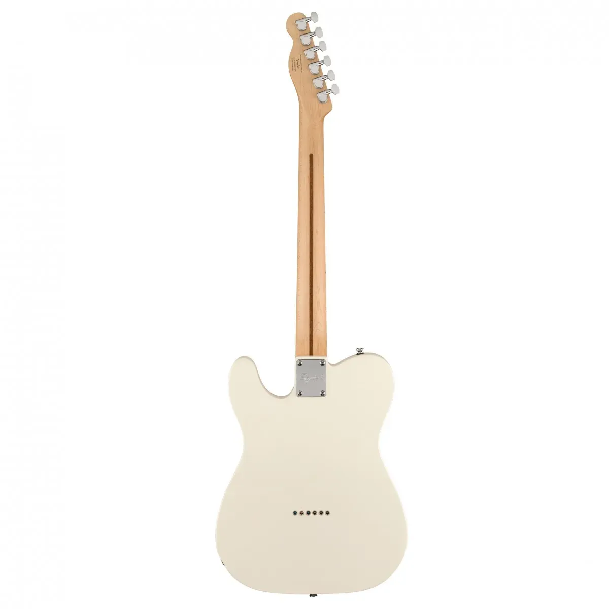 Fender Squier FSR Bullet Telecaster Maple Fingerboard, Black Pickguard - Olympic White — view 3