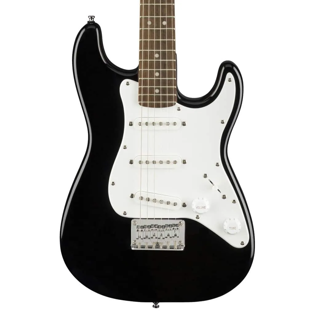Fender Squier Bullet Mini Stratocaster V2 Electric Guitar – Black — view 1