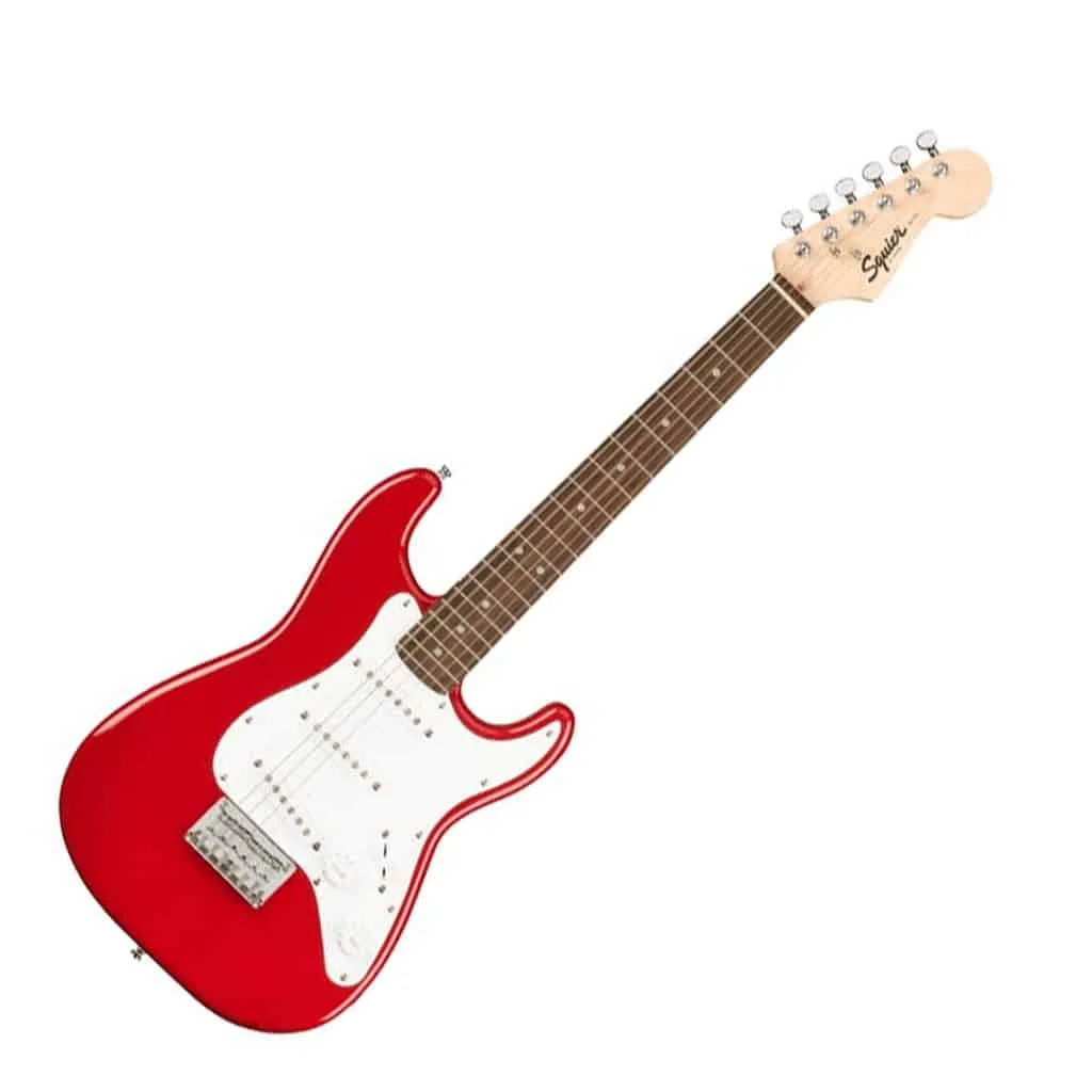 Fender Squier Mini Stratocaster Electric Guitar – Dakota Red — view 2