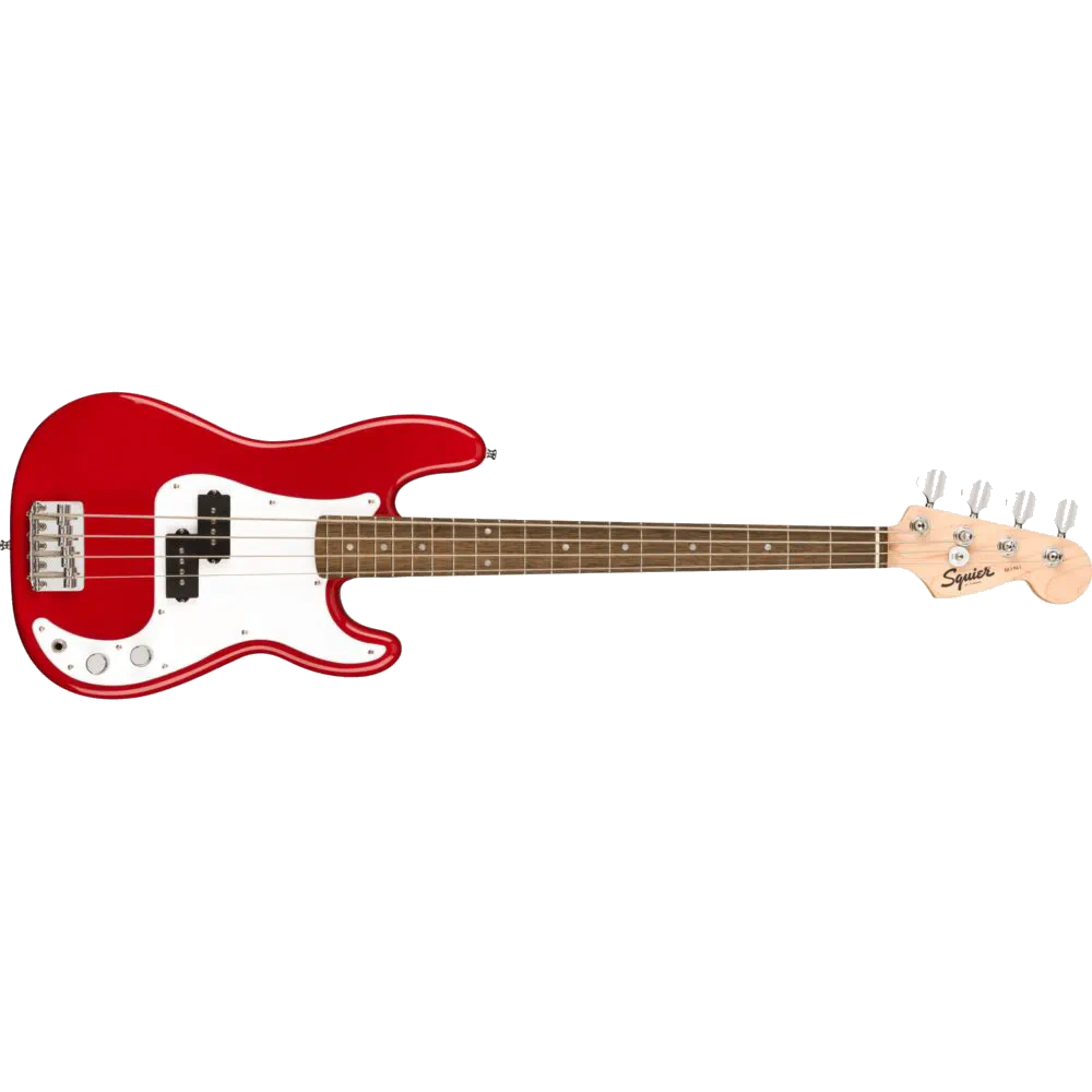 Fender Squier Mini Precision 4-String Bass – Dakota Red — view 2