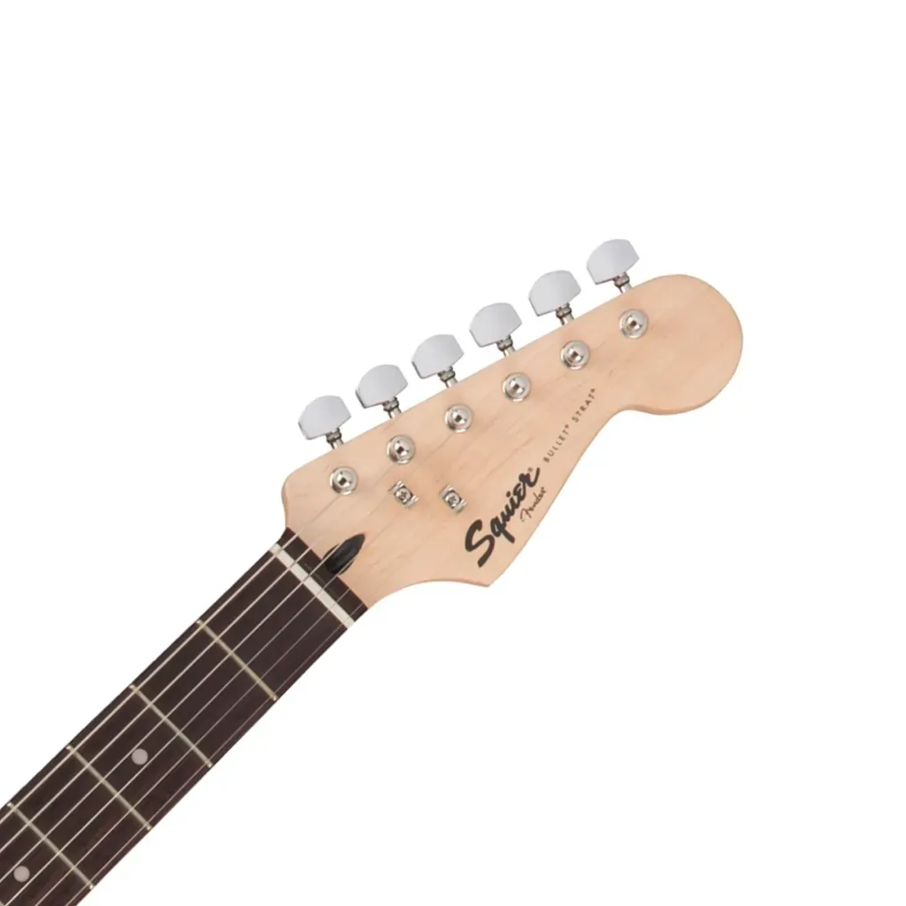Fender Squier Bullet Stratocaster Electric Guitar – Hardtail – Arctic White — view 4