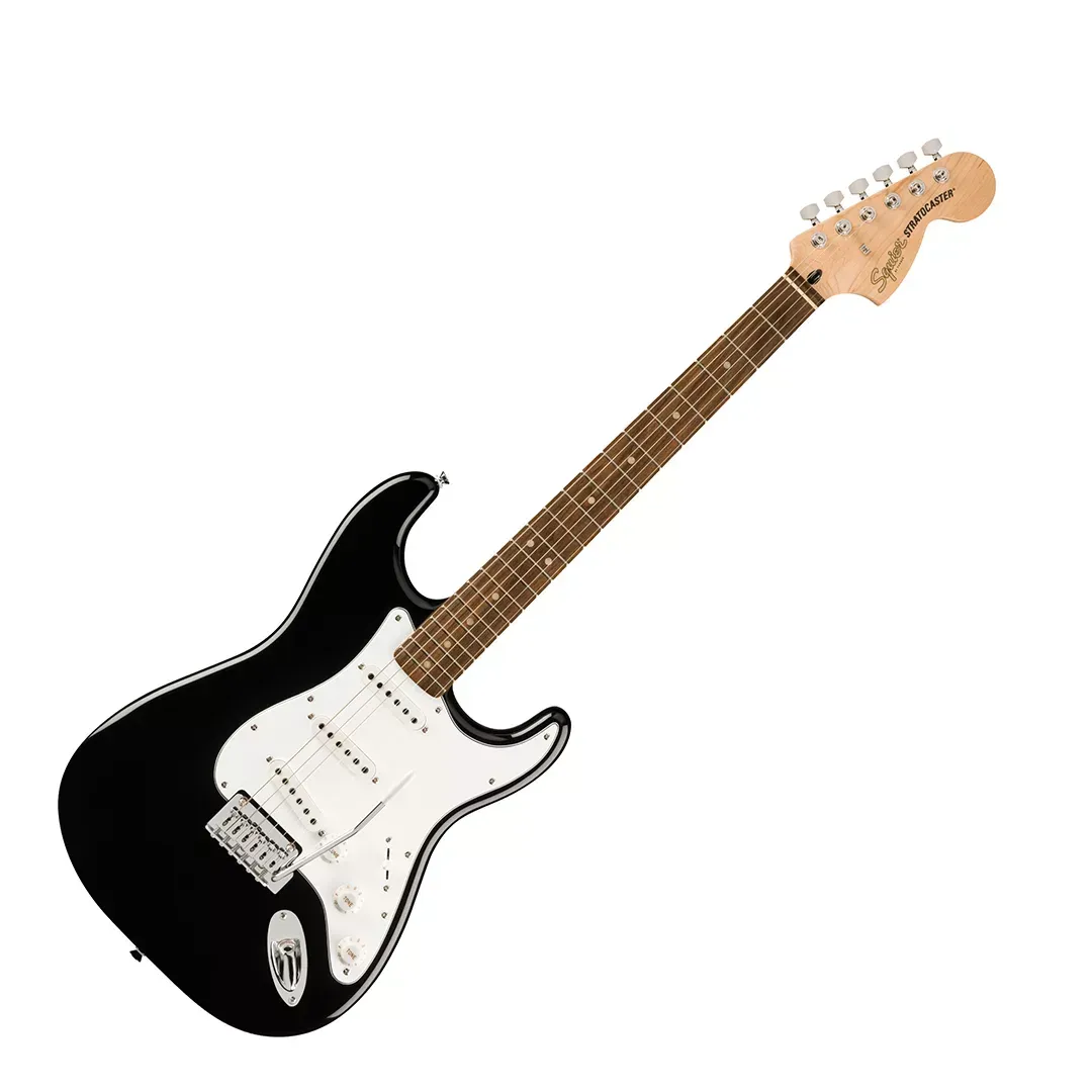 Fender Squier Stratocaster Electric Guitar Mustang Micro Pack — view 4
