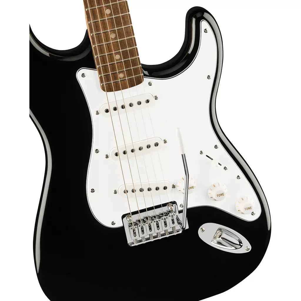 Fender Squier Stratocaster Electric Guitar Mustang Micro Pack — view 6