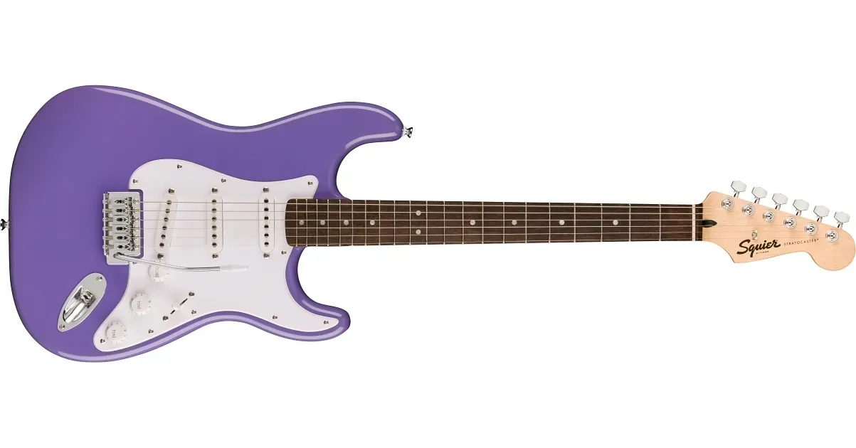 Fender Squier Sonic Stratocaster Electric Guitar - Ultraviolet — view 2