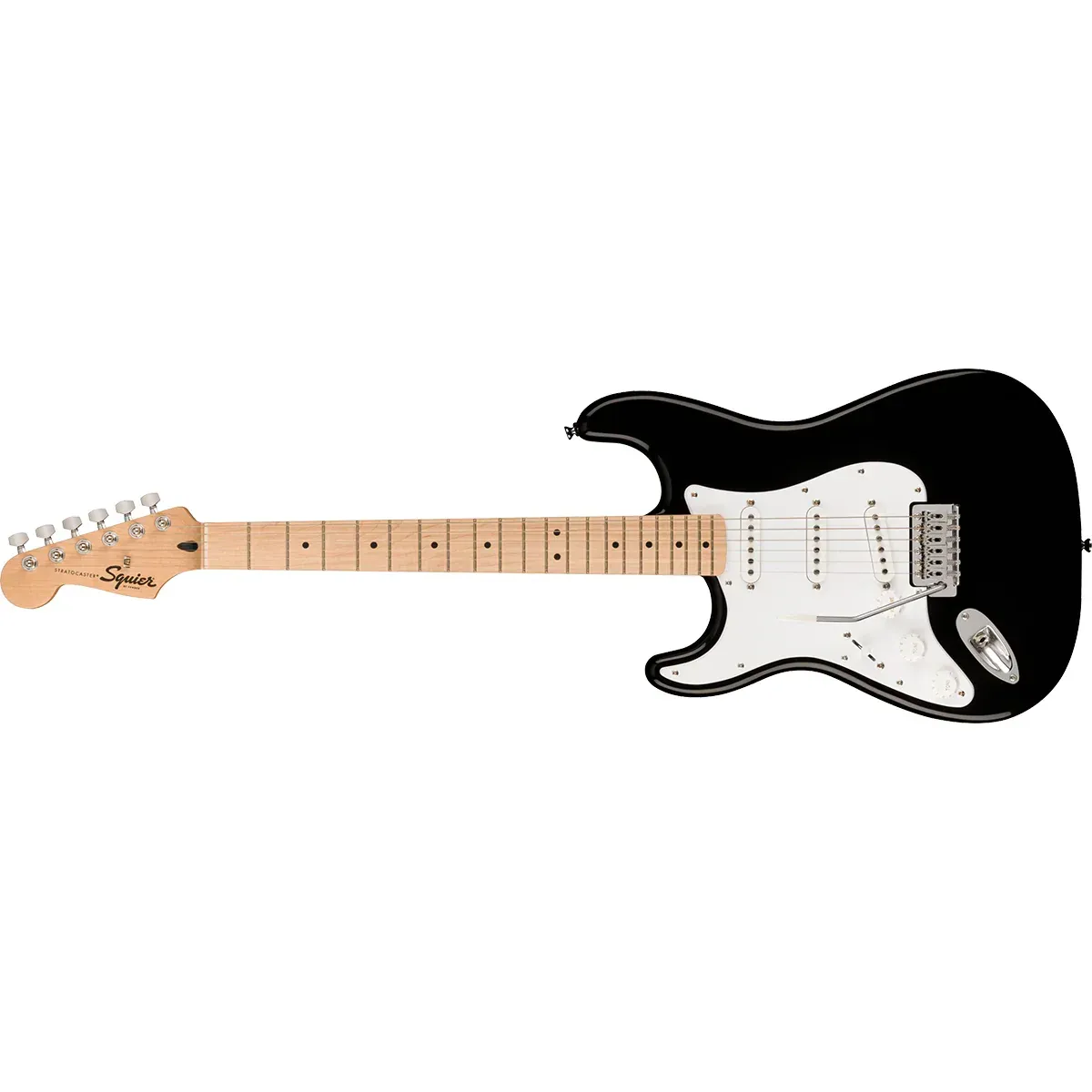 Fender Squier Sonic Strat Electric Guitar Left-Handed - Black — view 2