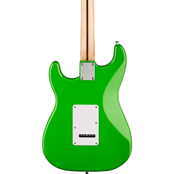 Fender Squier Sonic Stratocaster Electric Guitar - Lime Green — view 3