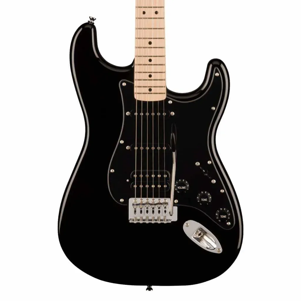 Fender Squier Sonic Stratocaster HSS Electric Guitar - Black