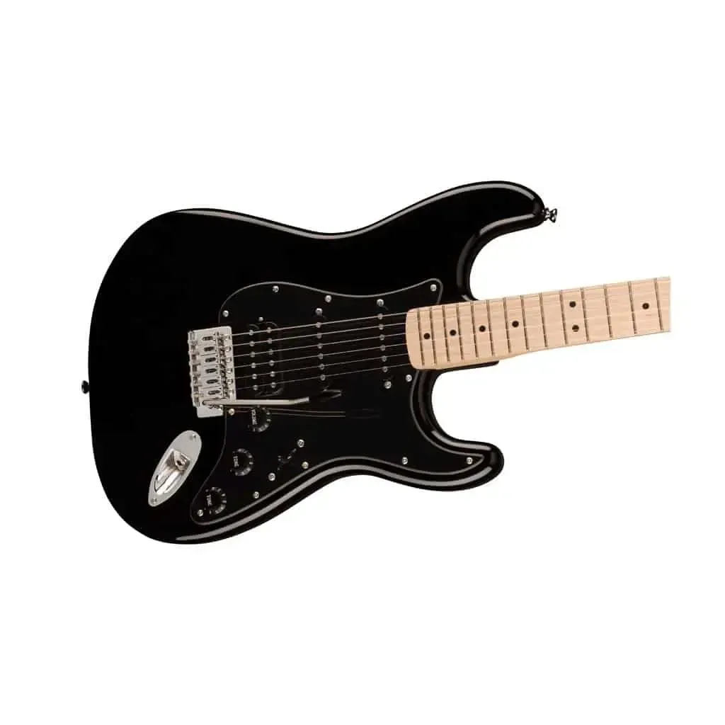 Fender Squier Sonic Stratocaster HSS Electric Guitar - Black — view 2