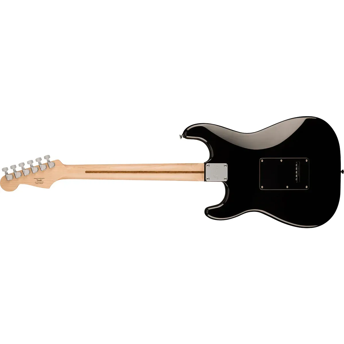 Fender Squier Sonic Stratocaster HSS Electric Guitar - Black — view 3