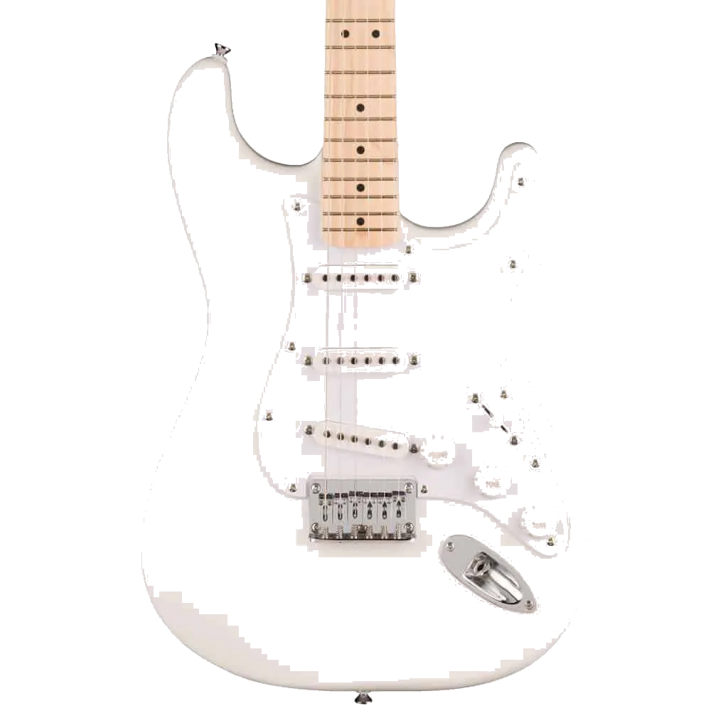 Fender Squier FSR Sonic Stratocaster HT – Maple Fingerboard – Arctic White — view 1
