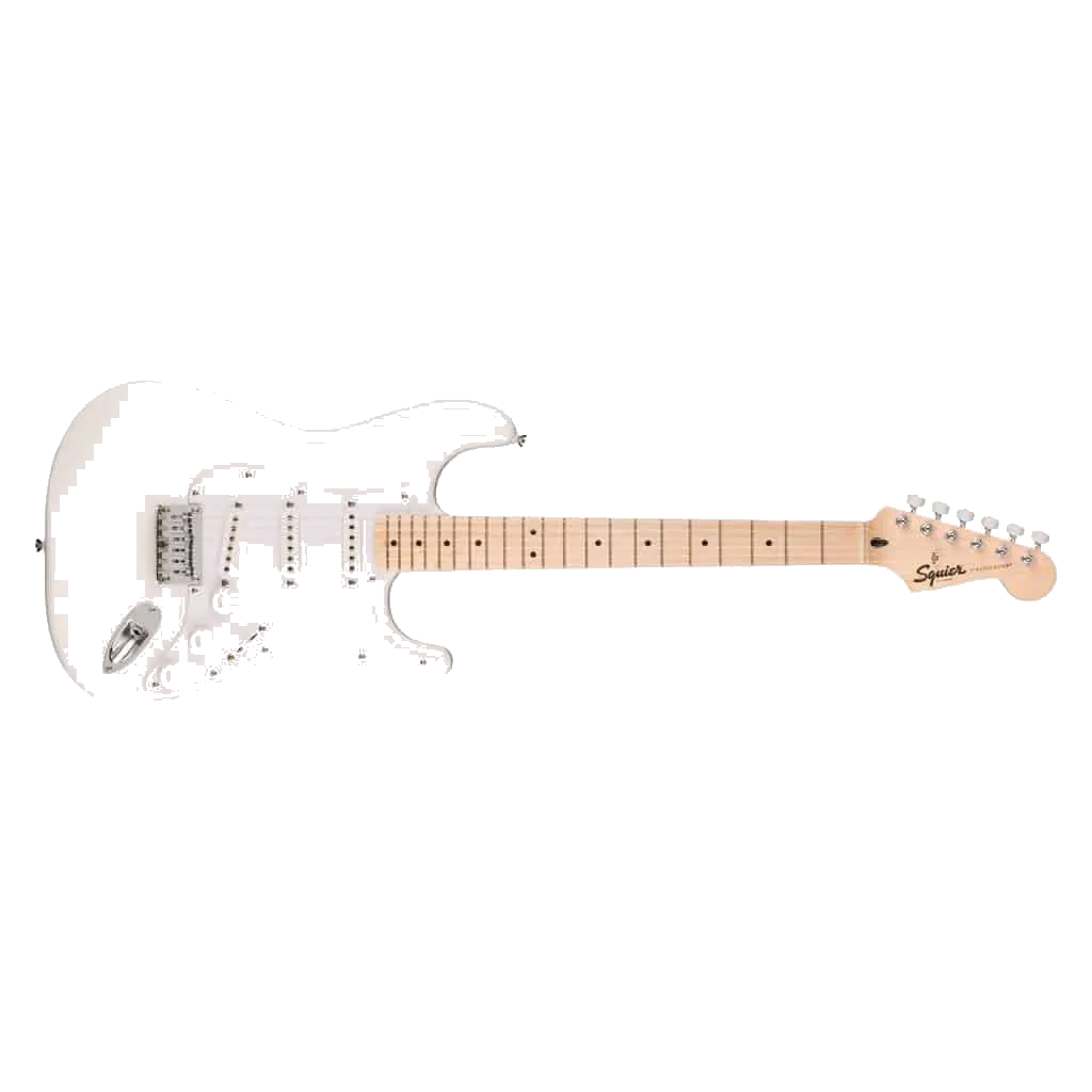 Fender Squier FSR Sonic Stratocaster HT – Maple Fingerboard – Arctic White — view 2
