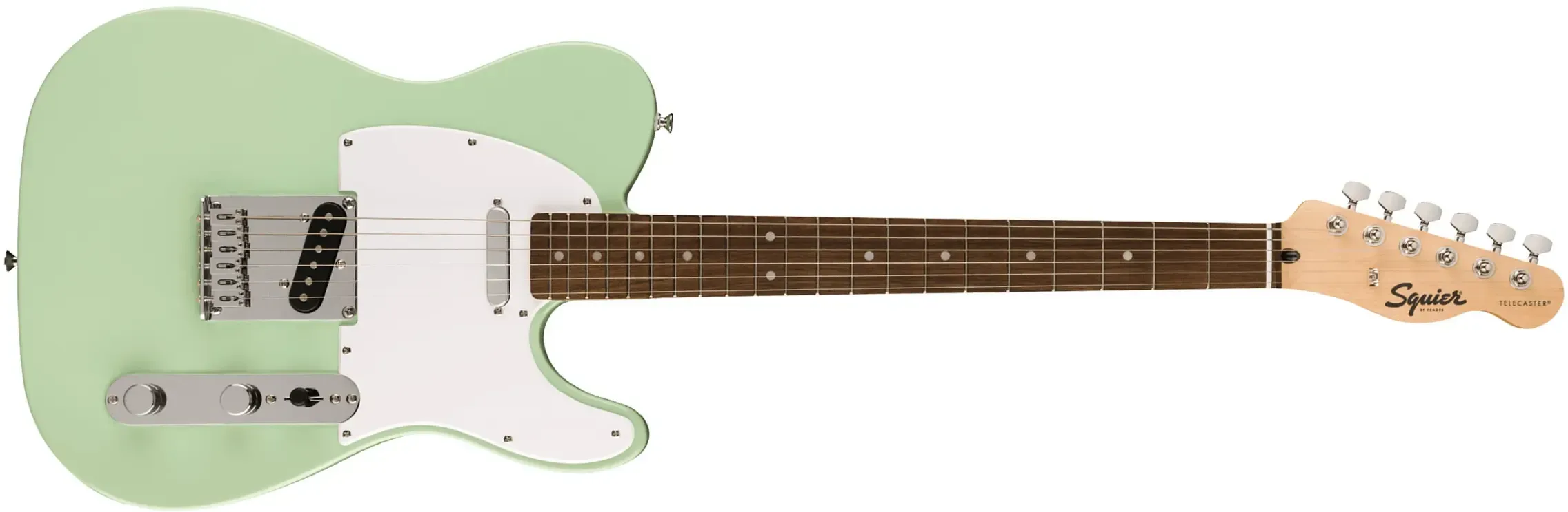 Fender Squier FSR Sonic Telecaster Electric Guitar - Surf Green — view 2