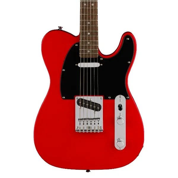 Fender Squier Sonic Telecaster Electric Guitar – Torino Red