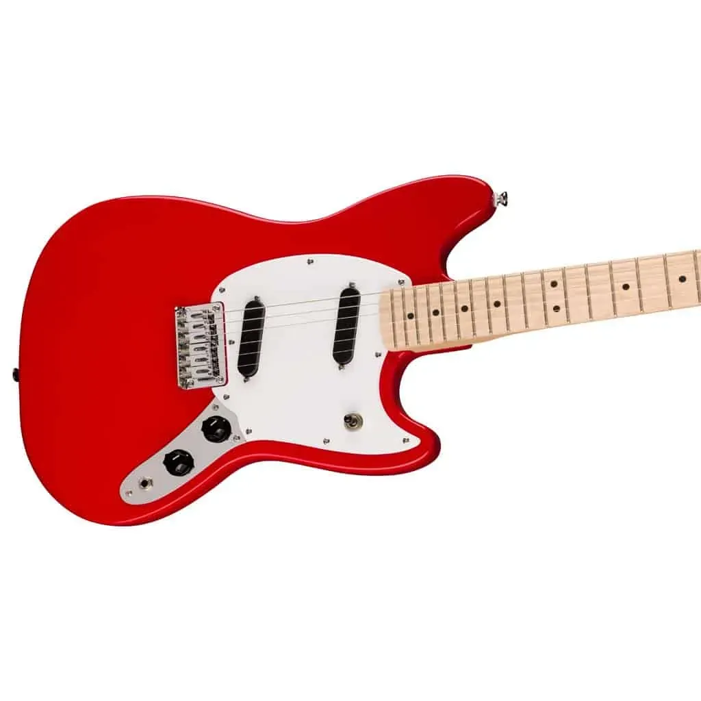 Fender Squier Sonic Mustang Electric Guitar - Torino Red — view 3