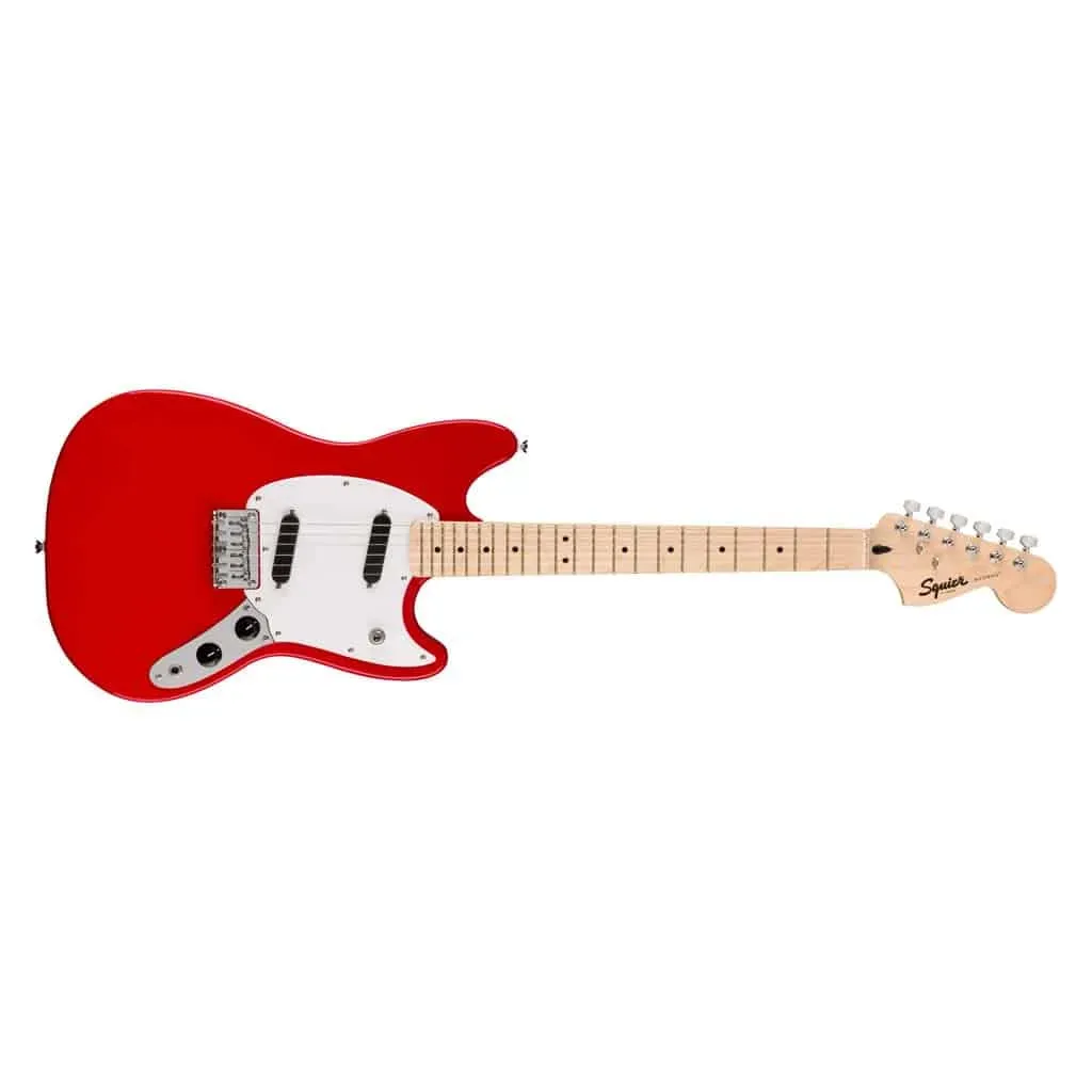 Fender Squier Sonic Mustang Electric Guitar - Torino Red — view 4
