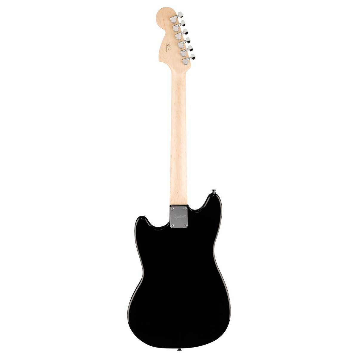Fender Squier Sonic Mustang HH Electric Guitar – Black – Laurel Fingerboard — view 3