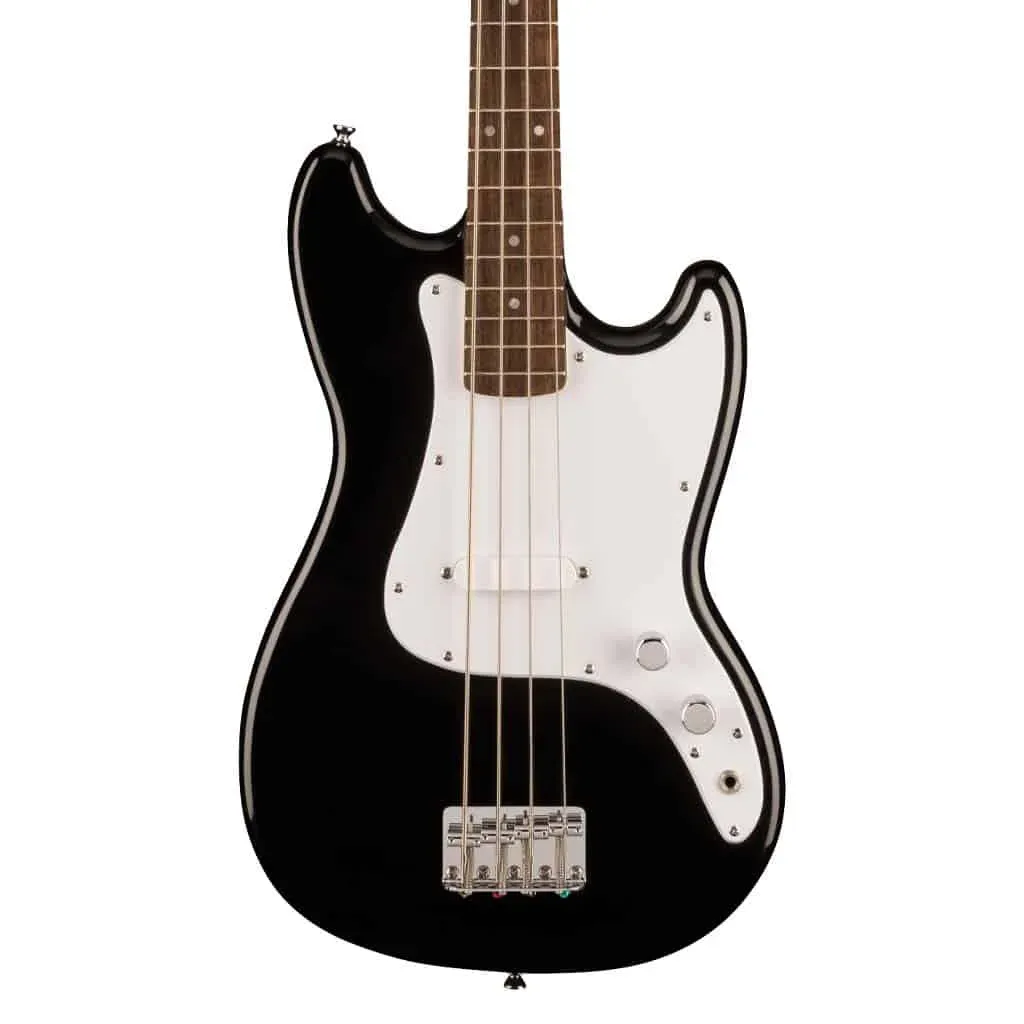 Fender Squier Sonic Bronco Bass Guitar - Black — view 1