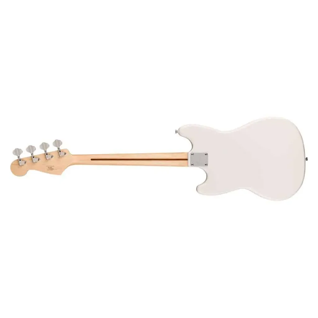 Fender Squier Sonic Bronco Bass Guitar - Arctic White — view 3