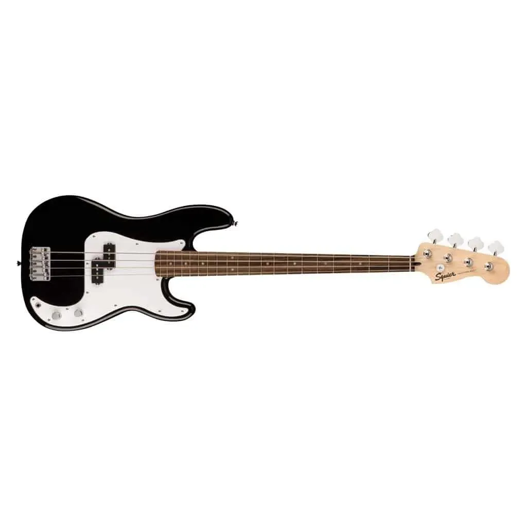 Fender Squier Sonic Precision 4 String Bass Guitar - Black — view 2