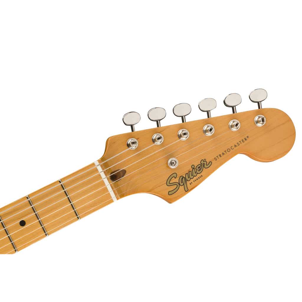 Fender Squier Classic Vibe ’50s Stratocaster Electric Guitar – White Blonde — view 4