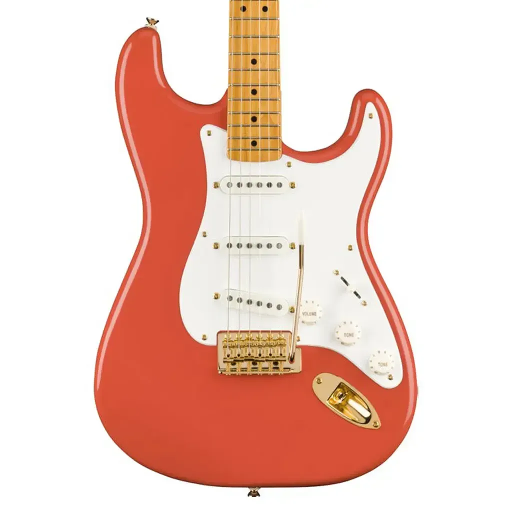 Fender Squier FSR Classic Vibe 50s Stratocaster – Maple Fretboard – Fiesta Red — view 1