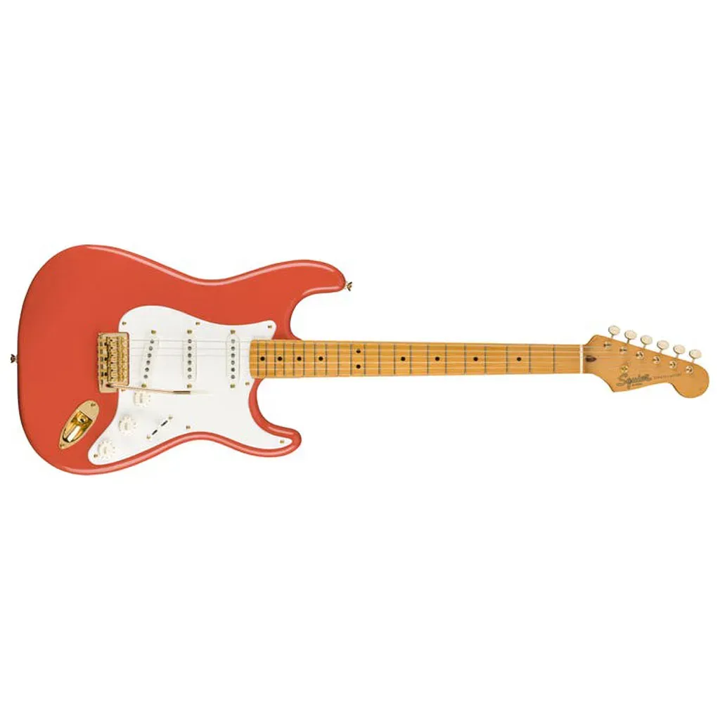 Fender Squier FSR Classic Vibe 50s Stratocaster – Maple Fretboard – Fiesta Red — view 2