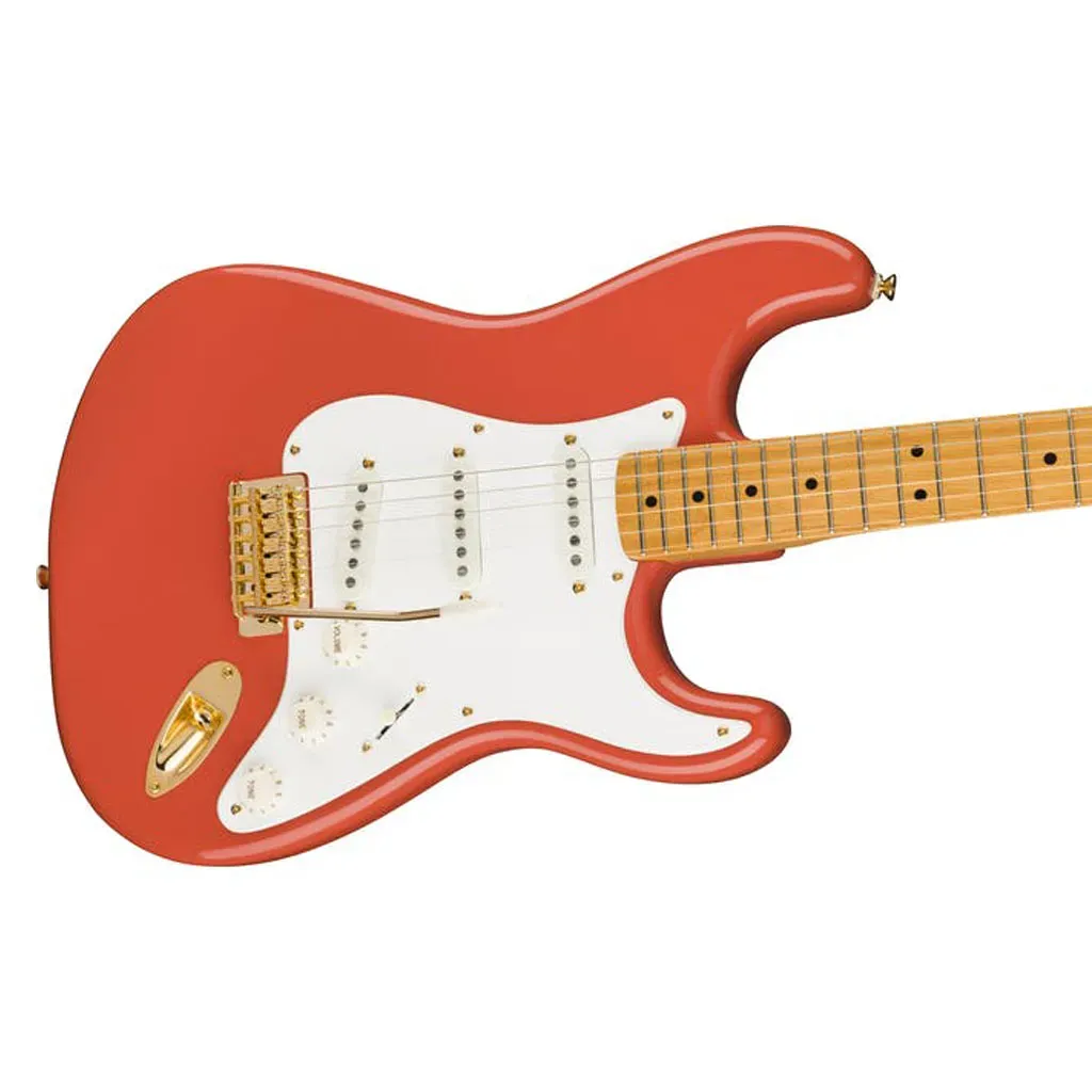 Fender Squier FSR Classic Vibe 50s Stratocaster – Maple Fretboard – Fiesta Red — view 4