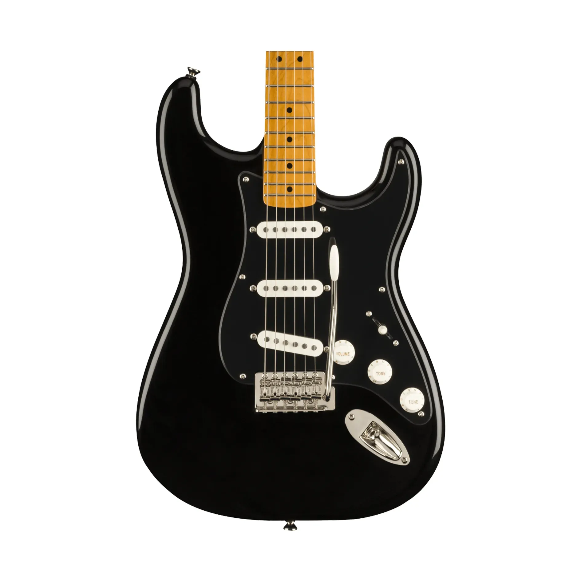 Fender Squier FSR Classic Vibe '50s Stratocaster Electric Guitar - Black — view 1