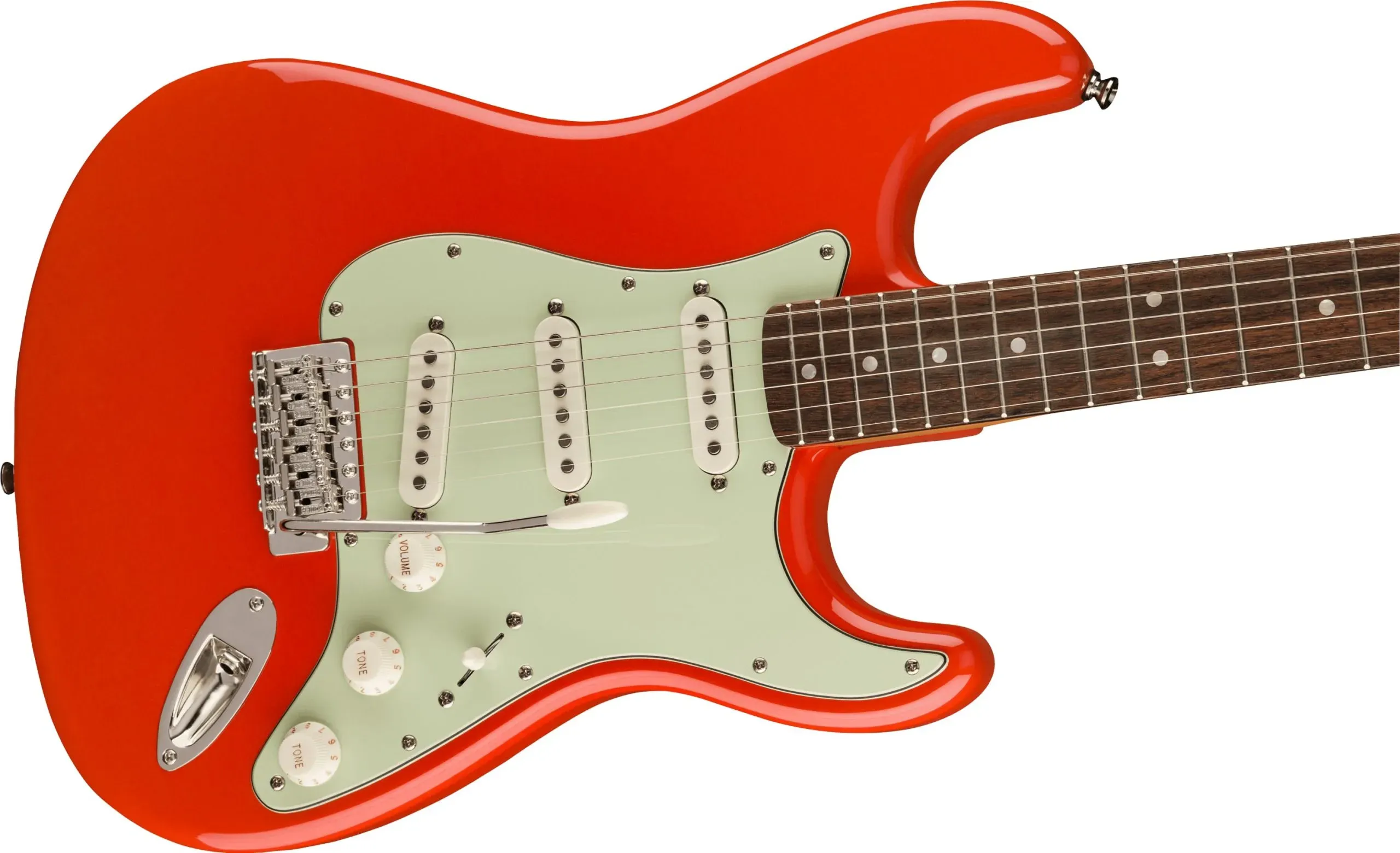 Fender Squier Limited Edition Classic Vibe 60s Stratocaster Electric Guitar - Fiesta Red — view 4