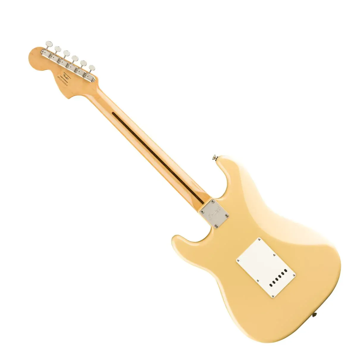 Fender Squier Classic Vibe '70s Stratocaster Electric Guitar - Vintage White — view 3