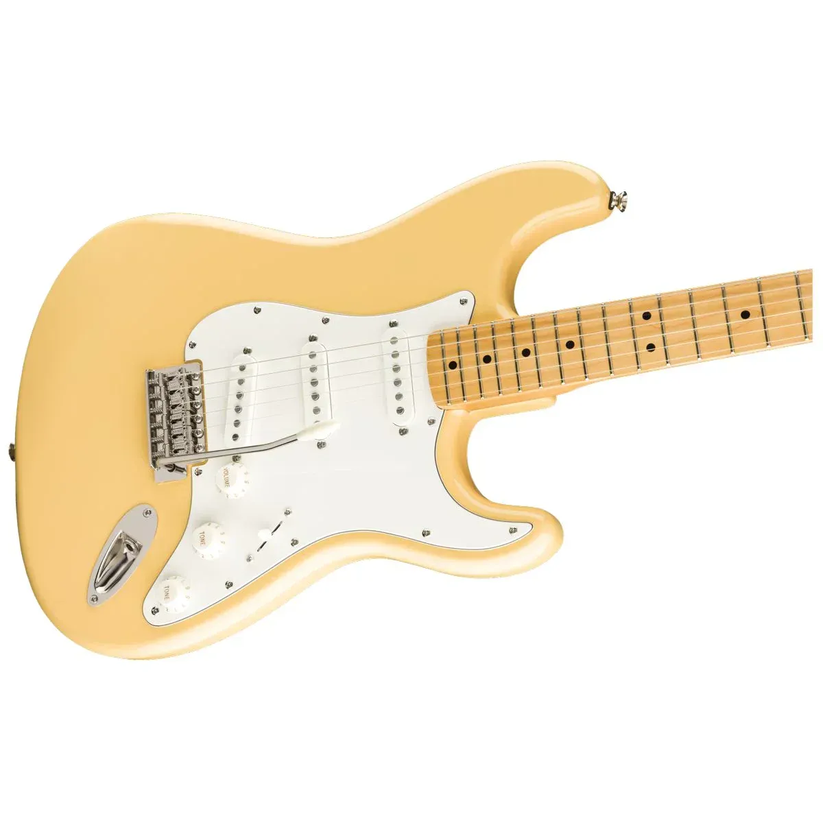 Fender Squier Classic Vibe '70s Stratocaster Electric Guitar - Vintage White — view 4