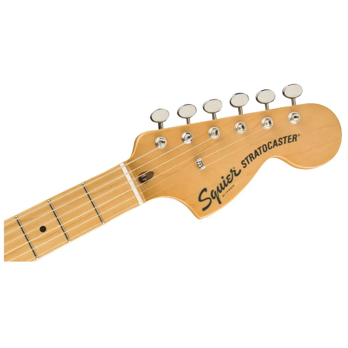 Fender Squier Classic Vibe '70s Stratocaster Electric Guitar - Vintage White — view 5
