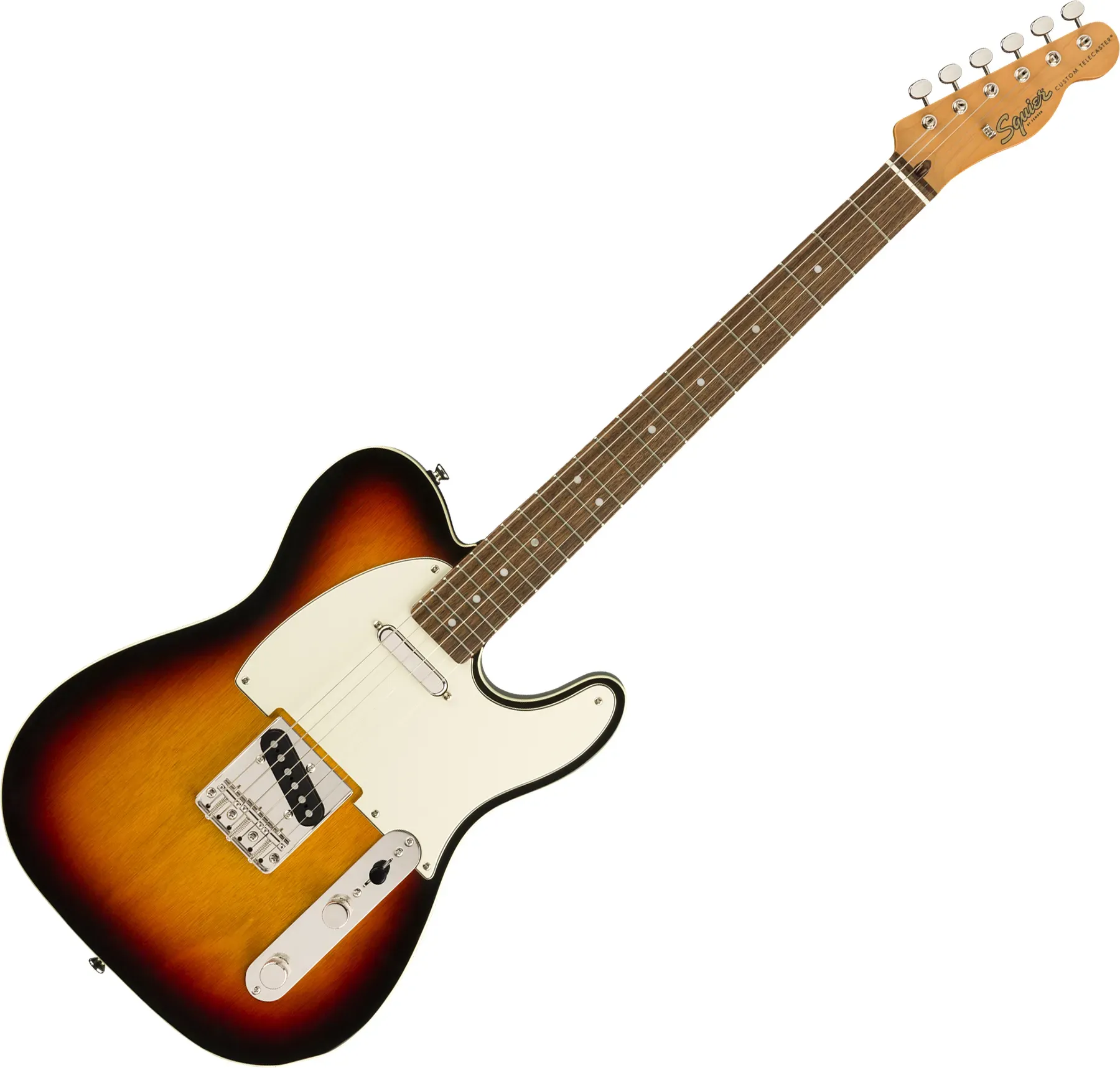 Fender Squier Classic Vibe 60's Telecaster Custom - 3-Tone Sunburst Electric Guitar — view 2