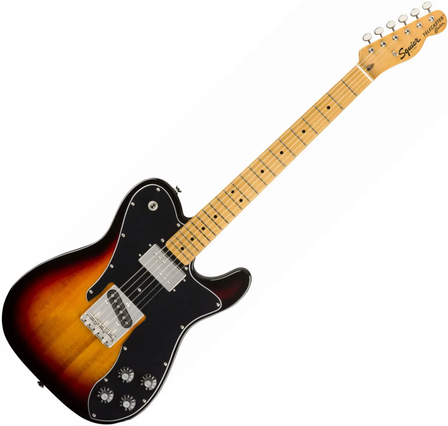 Fender Squier Classic Vibe '70s Telecaster Custom - 3-Tone Sunburst — view 2
