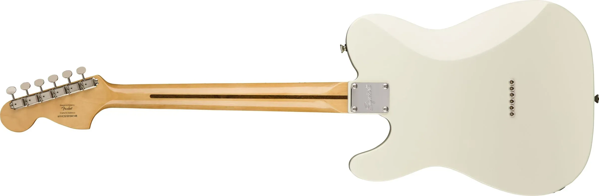 Fender Squier Classic Vibe '70s Telecaster Deluxe - Olympic White — view 3