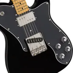 Fender Squier Classic Vibe '70s Telecaster Custom - Black — view 2